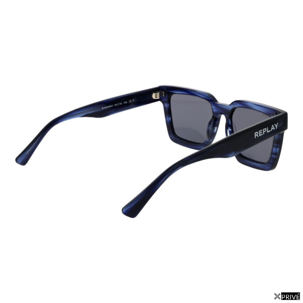 Lunettes de soleil bleues — 3
