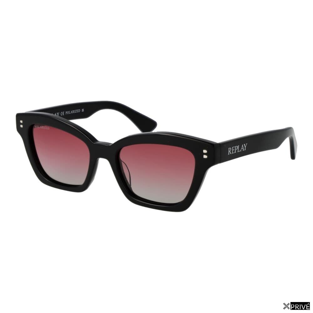 Black Acetate Sunglasses — 1