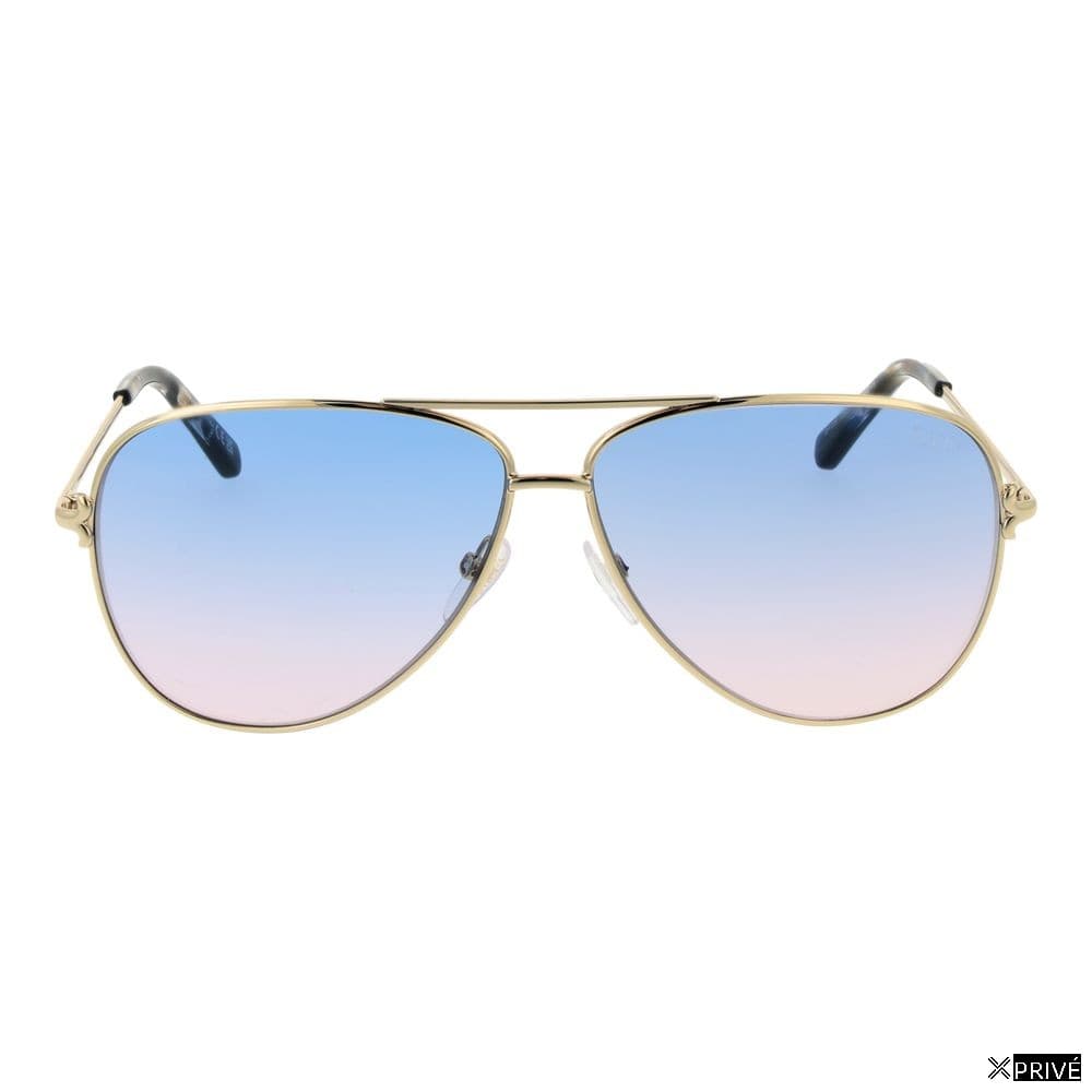 Lunettes de soleil dorées — 2