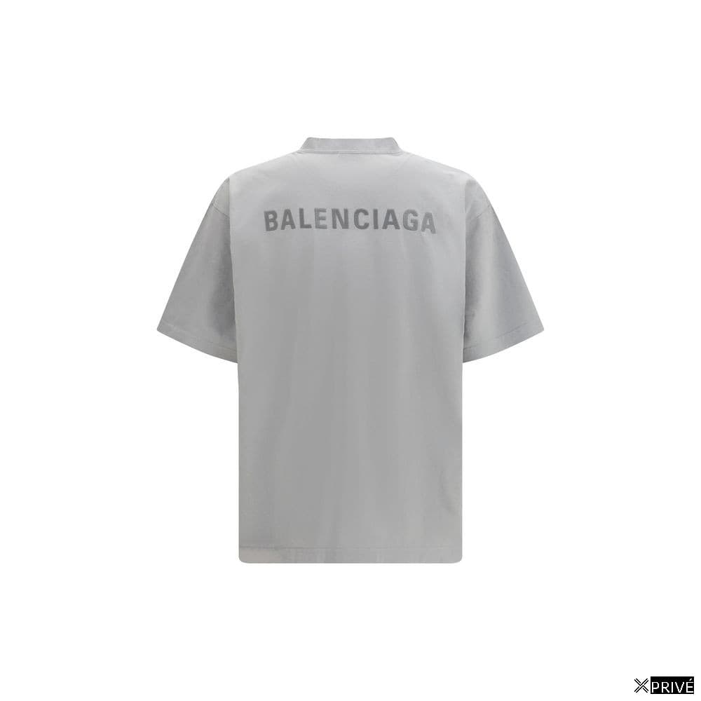 T-shirt gris en Coton — 2