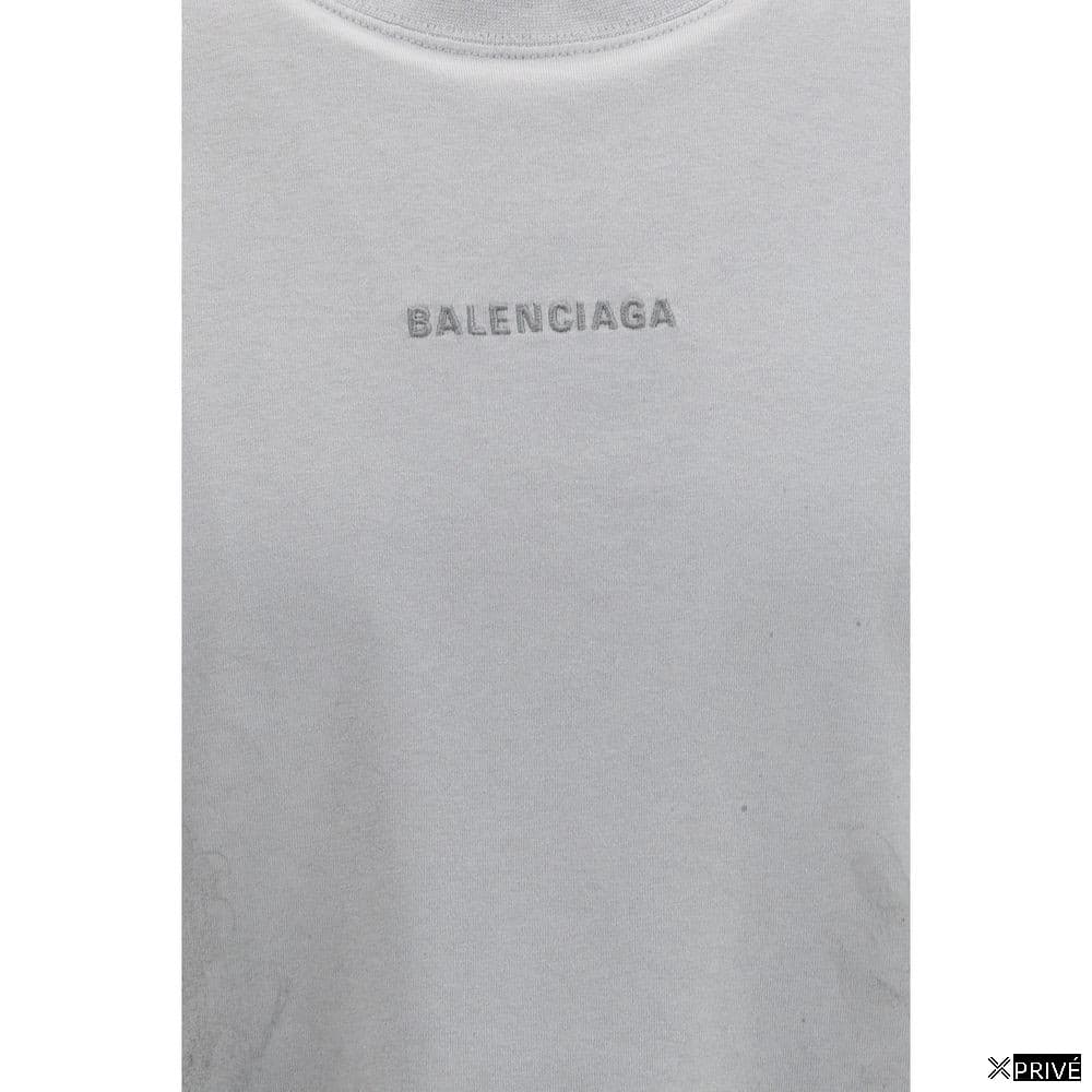 T-shirt gris en Coton — 3