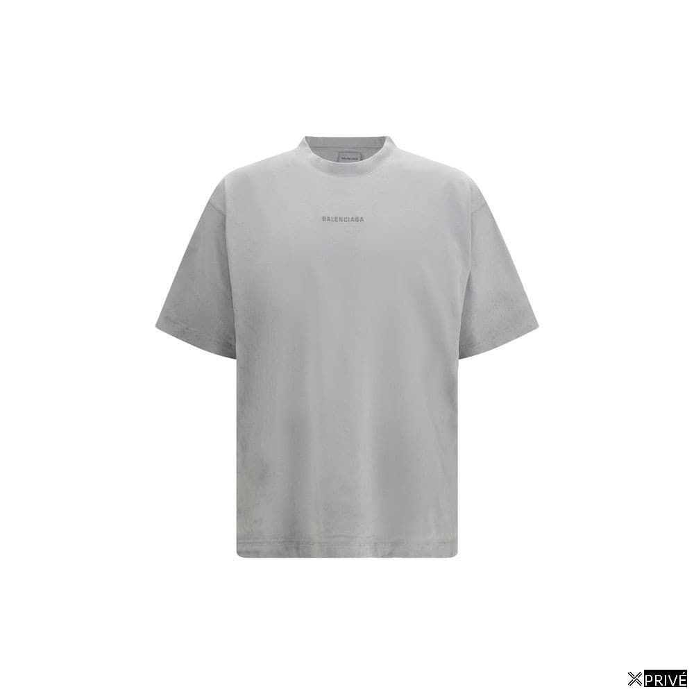 T-shirt gris en Coton — 1