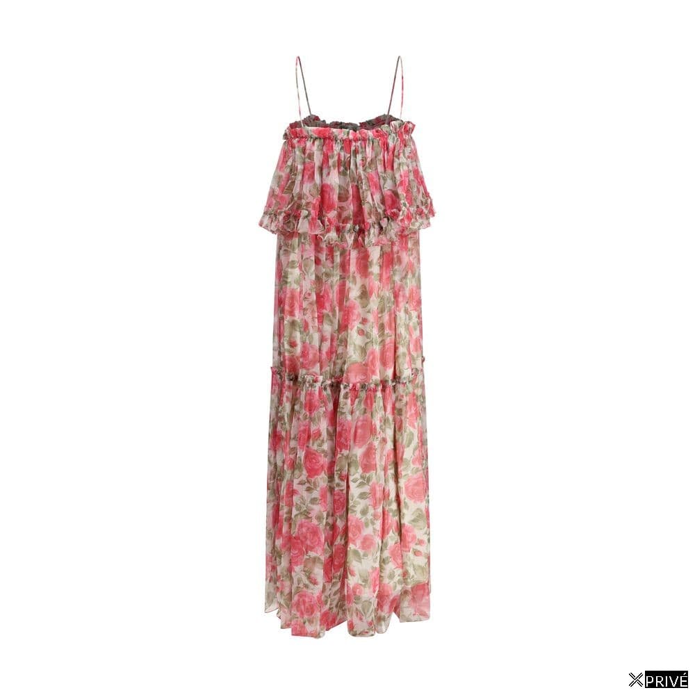 Robe multicolore en Soie — 2