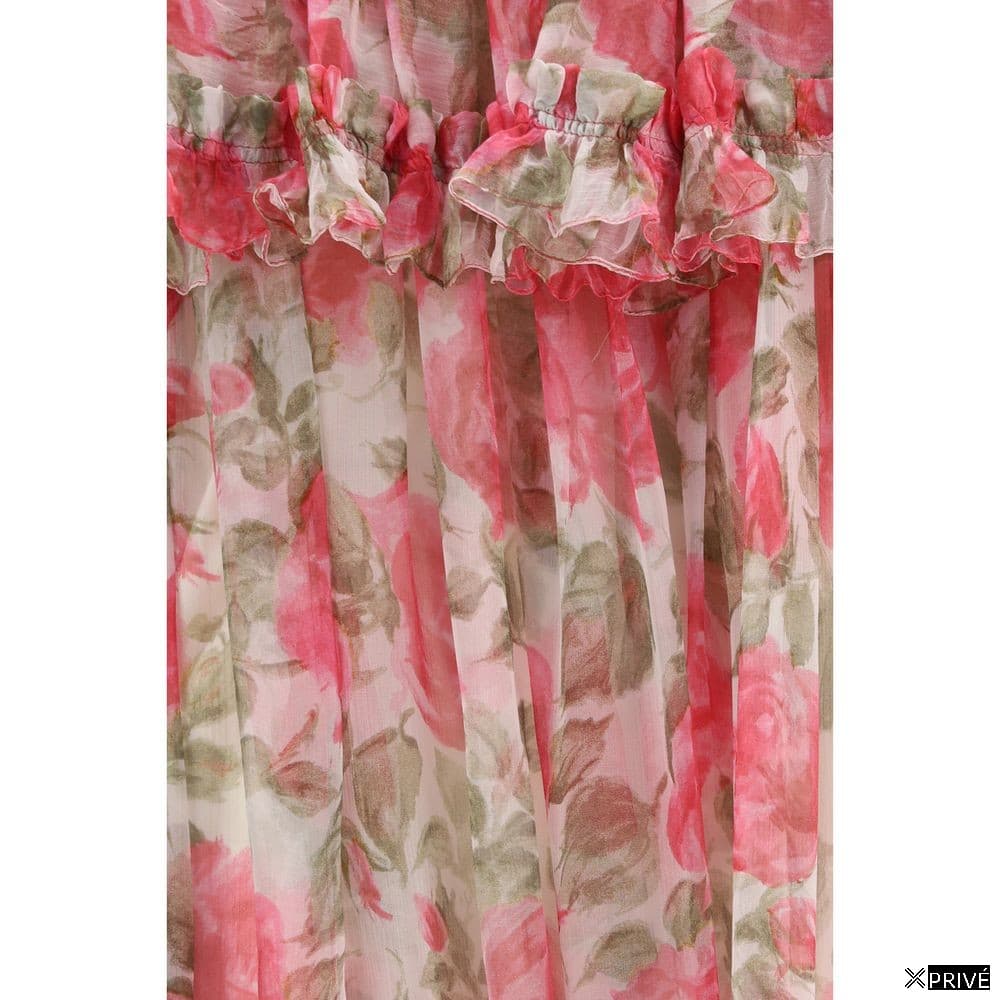 Robe multicolore en Soie — 3