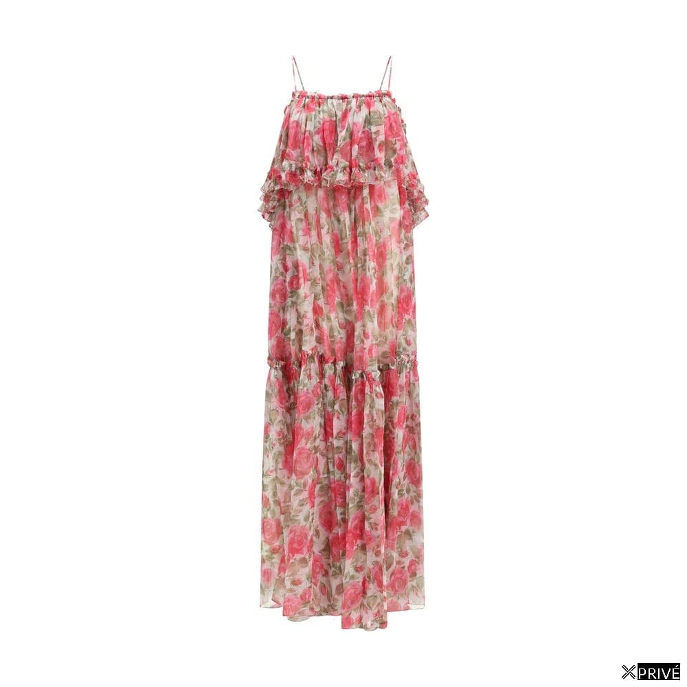 Robe multicolore en Soie — 1