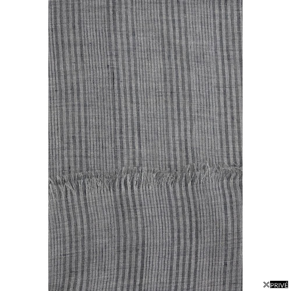 Écharpe grise en Lin — 3