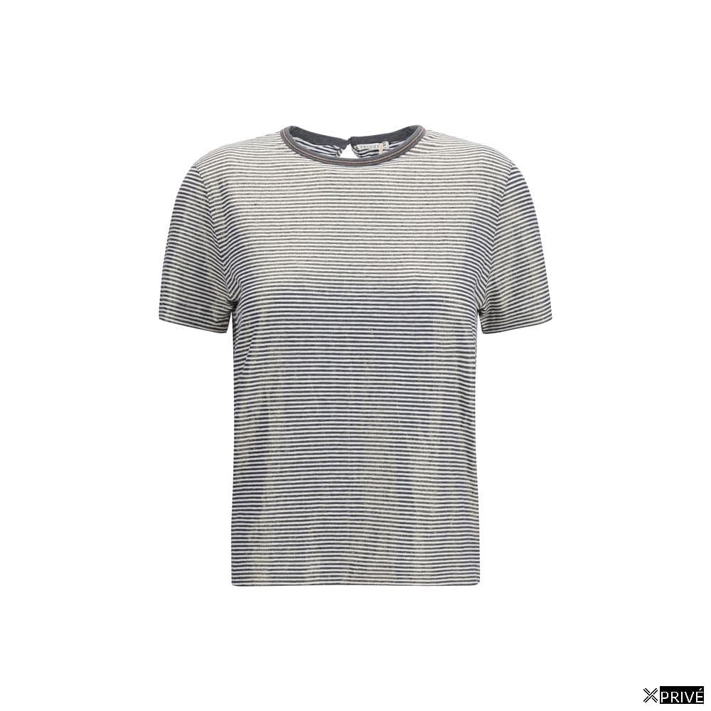 Top multicolore en Lin — 1
