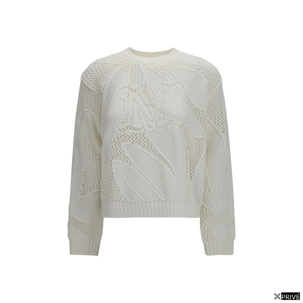 Pull blanc en Coton — 1