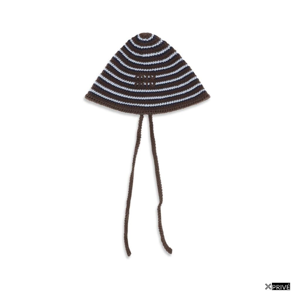 Brown Cotton Sunhat — 1