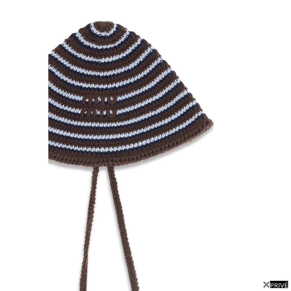 Brown Cotton Sunhat — 3