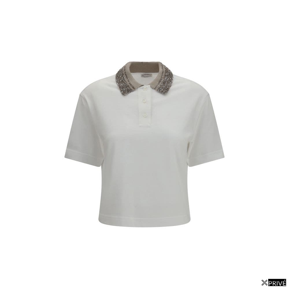 Polo blanc en Coton — 1