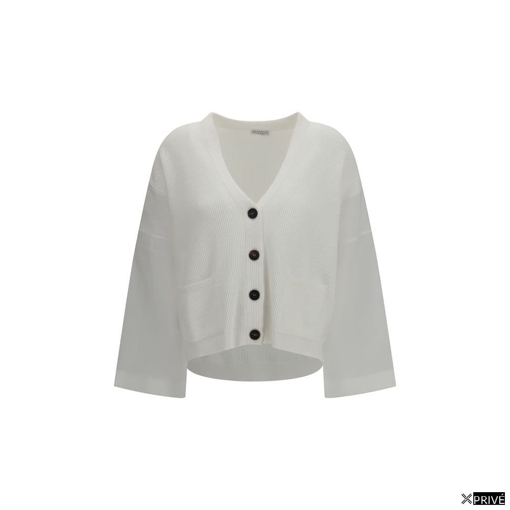 Pull blanc en Coton — 1