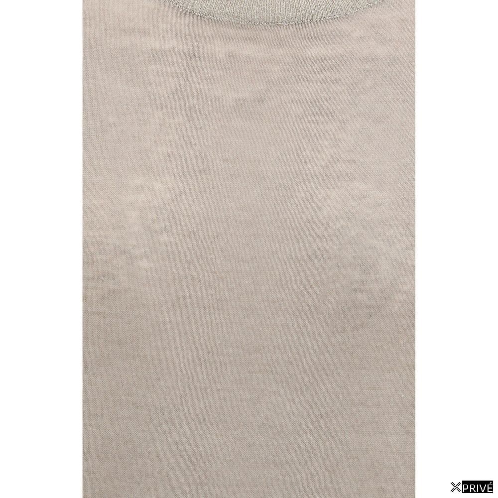 Top beige en Lin — 3