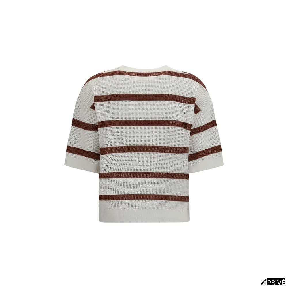Pull brun en Coton — 2