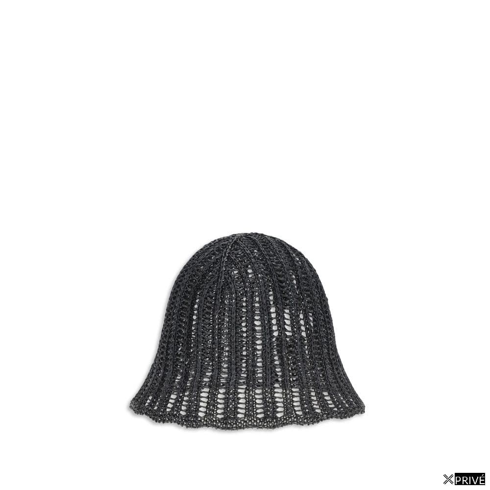 Chapeau noir en Polyamide — 1