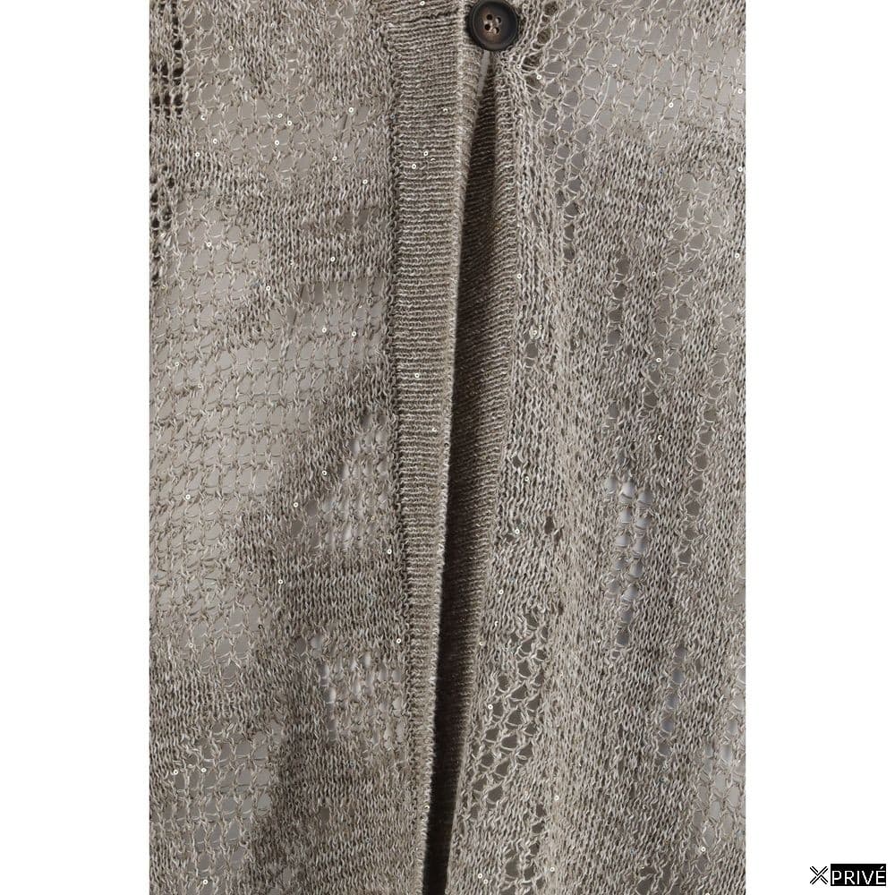 Pull beige en Lin — 3