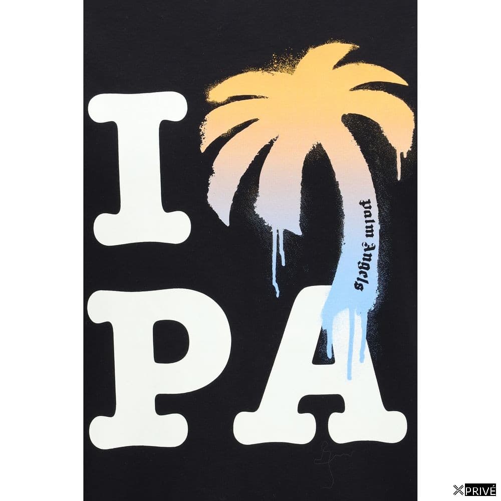 T-shirt noir en Coton — 3