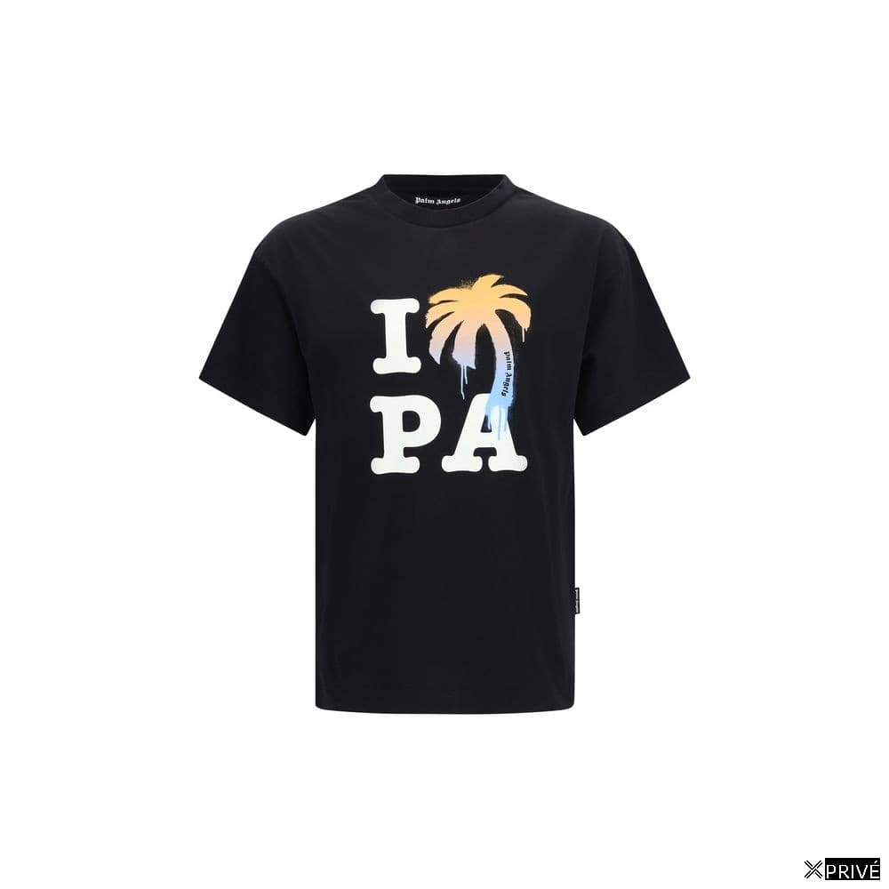 T-shirt noir en Coton — 1