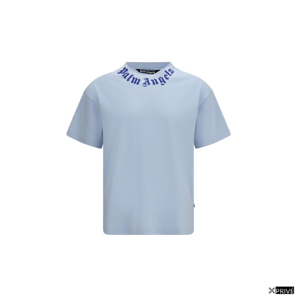 T-shirt bleu en Coton — 1