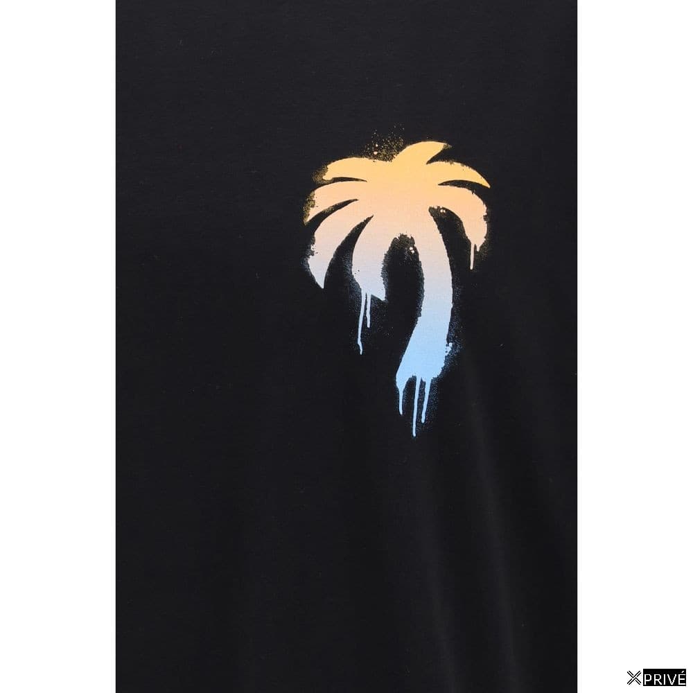 T-shirt noir en Coton — 3