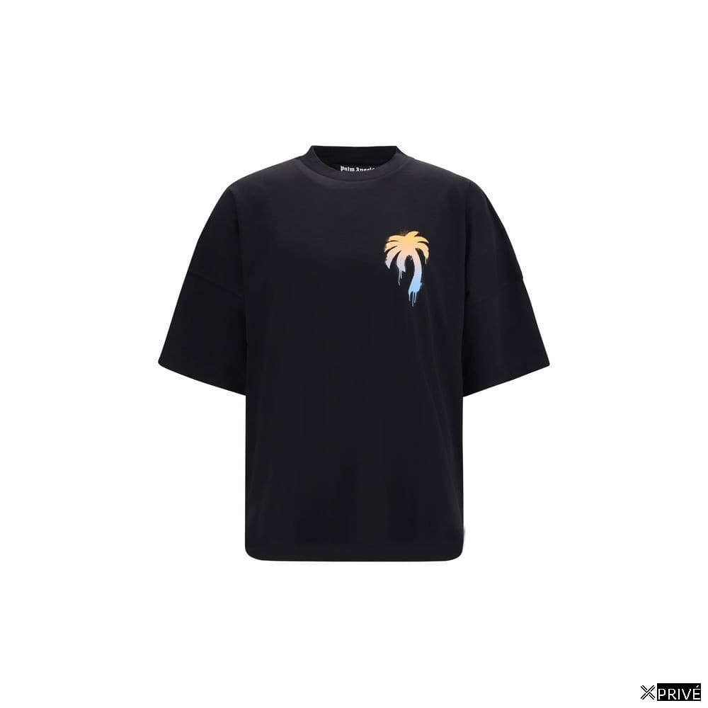 T-shirt noir en Coton — 1