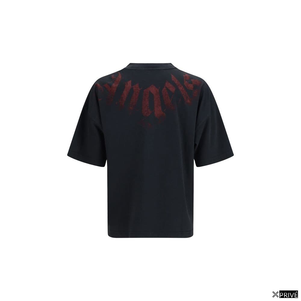 T-shirt noir en Coton — 2