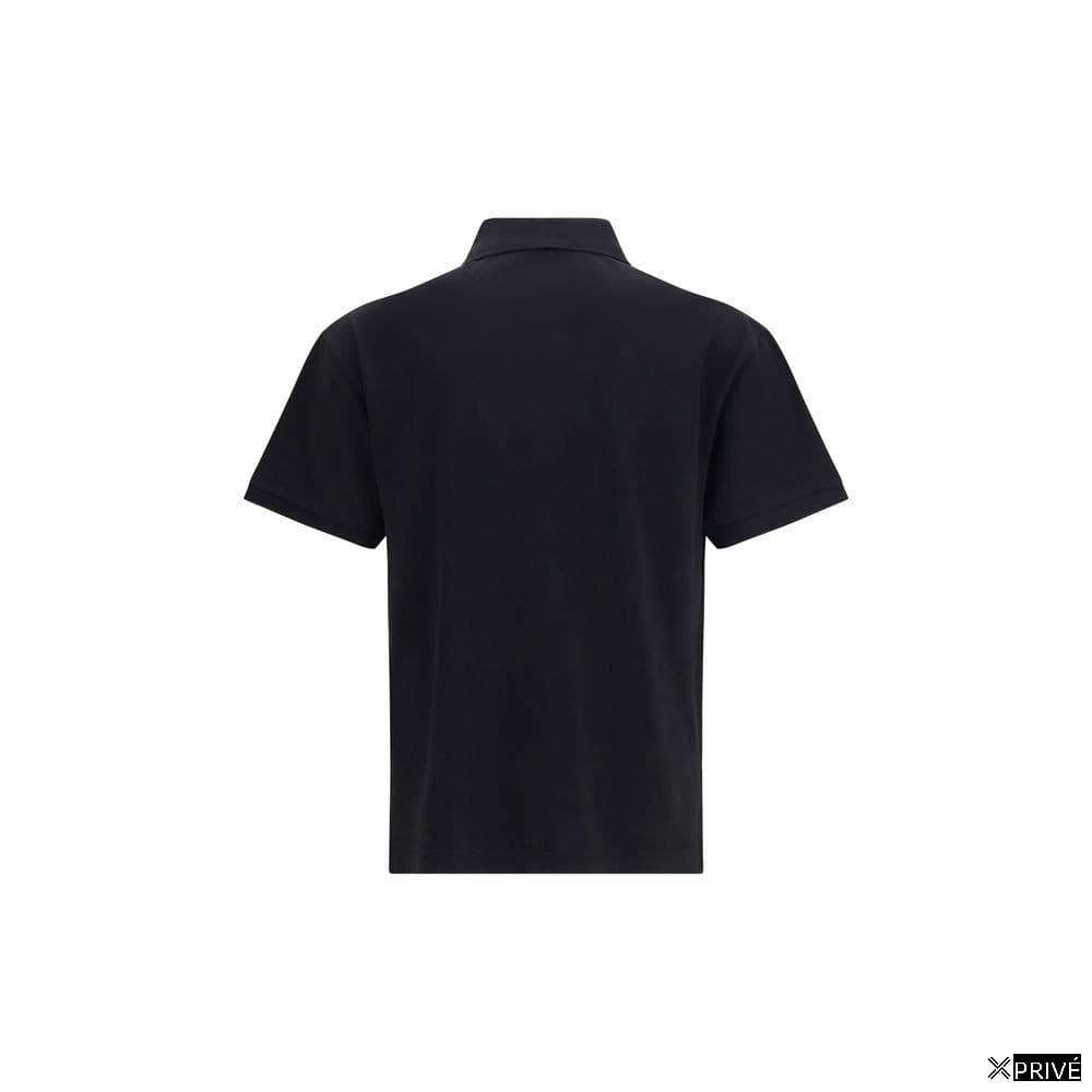 Polo noir en Coton — 2