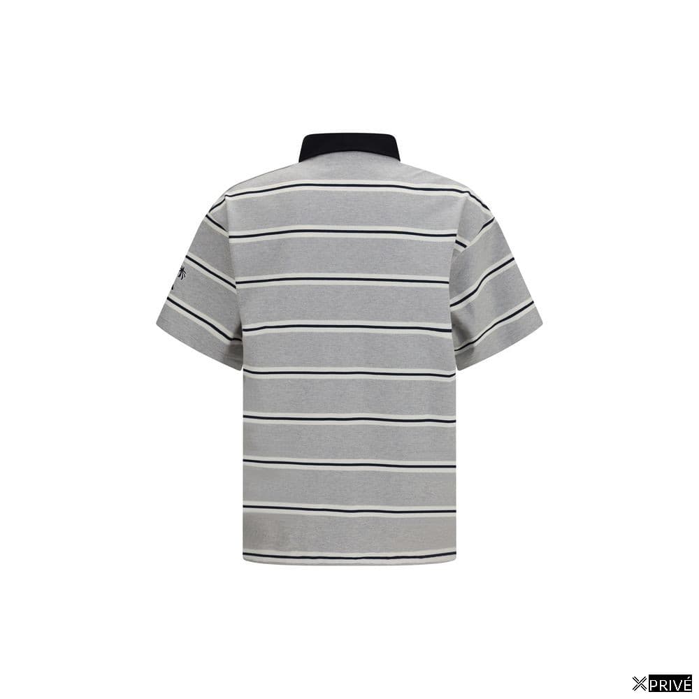 Polo gris en Coton — 2