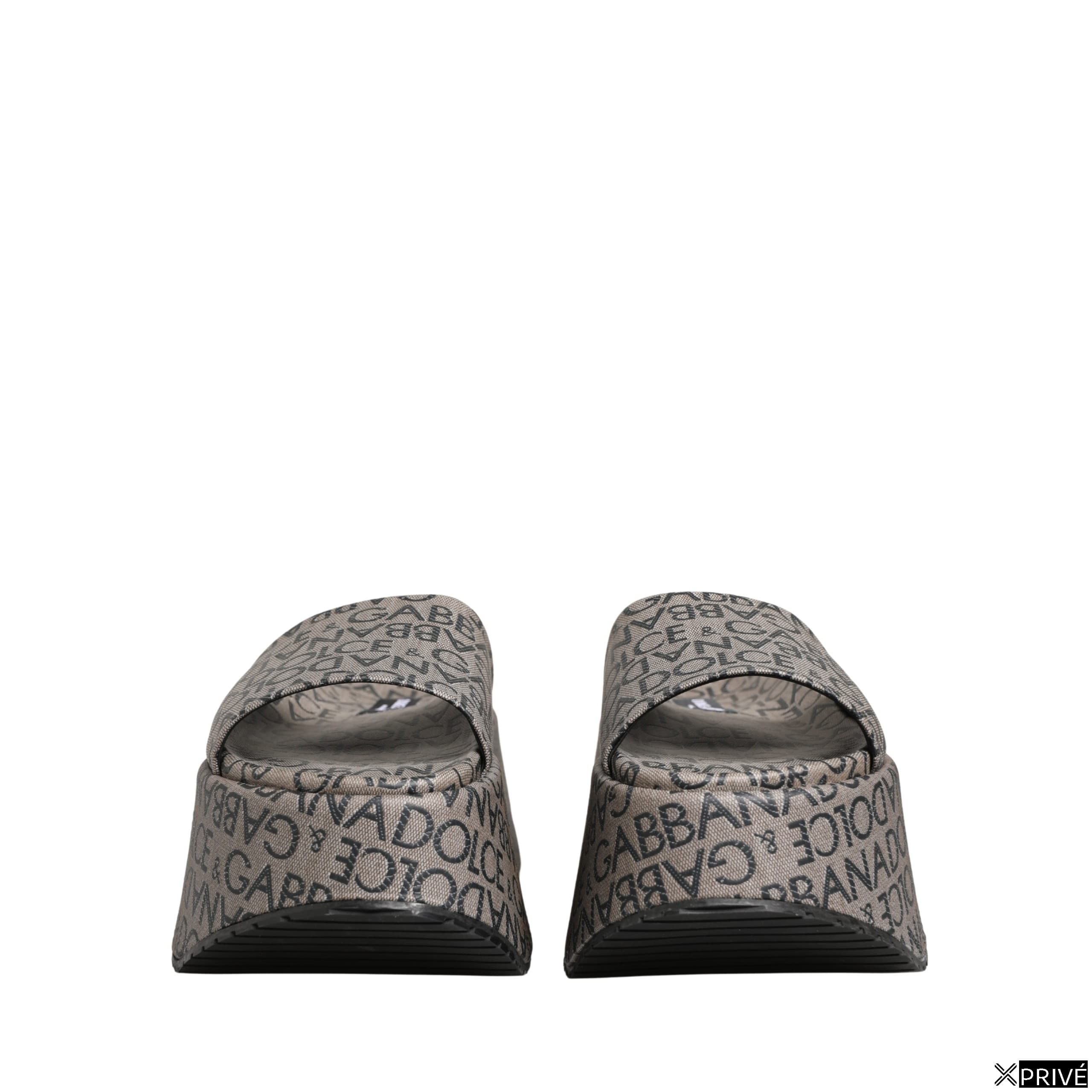 Sandales grises en Cuir — 4