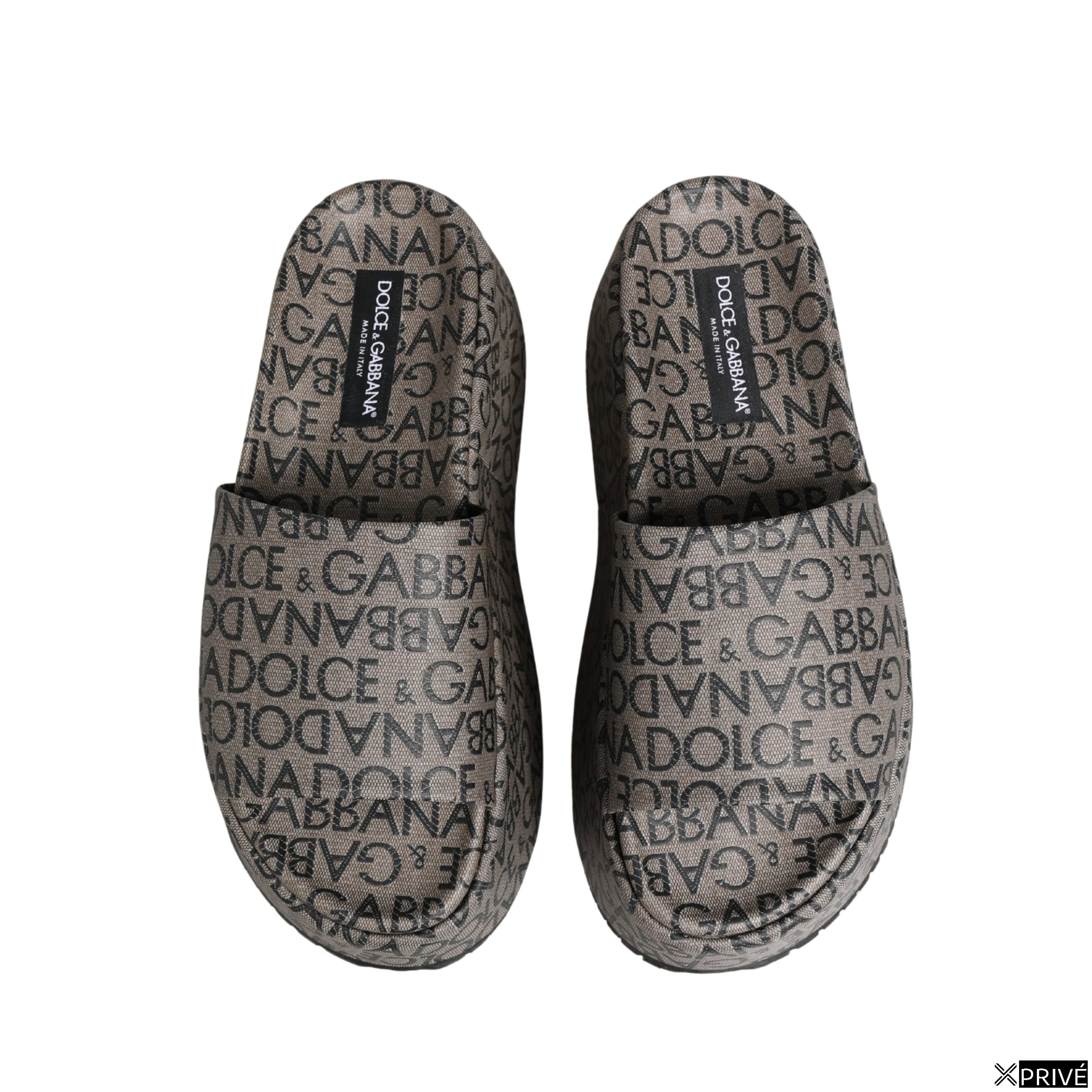 Sandales grises en Cuir — 5