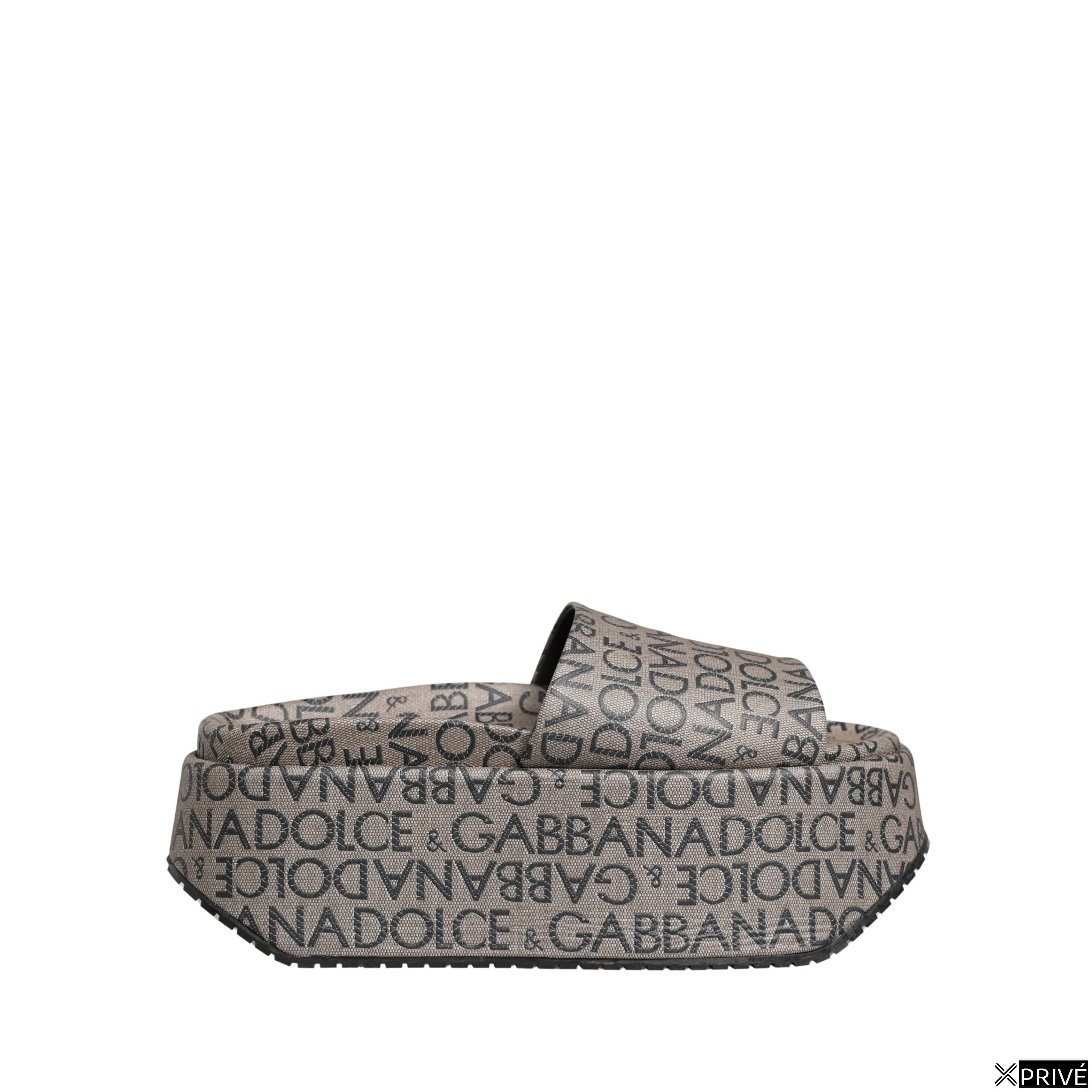 Sandales grises en Cuir — 1