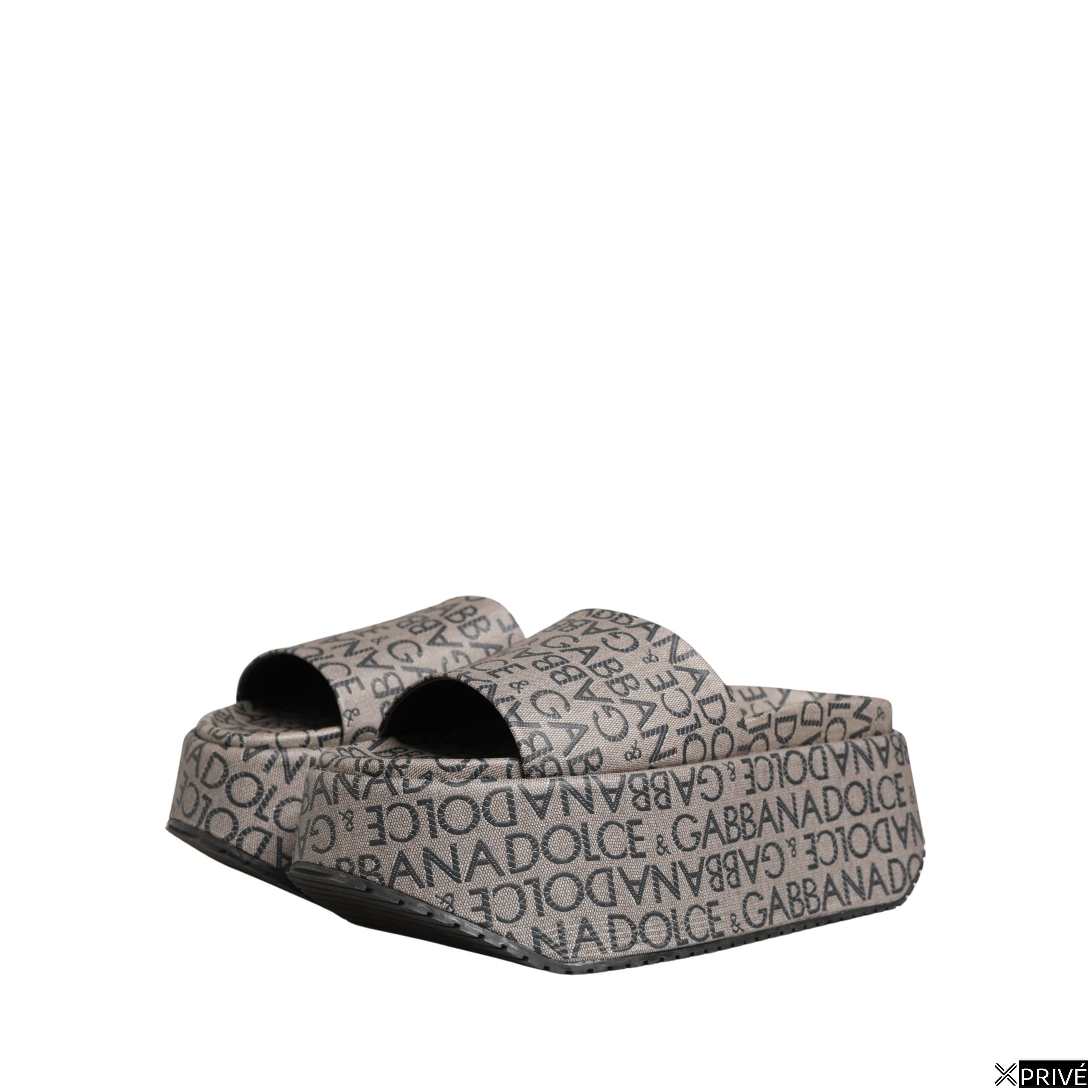 Sandales grises en Cuir — 6