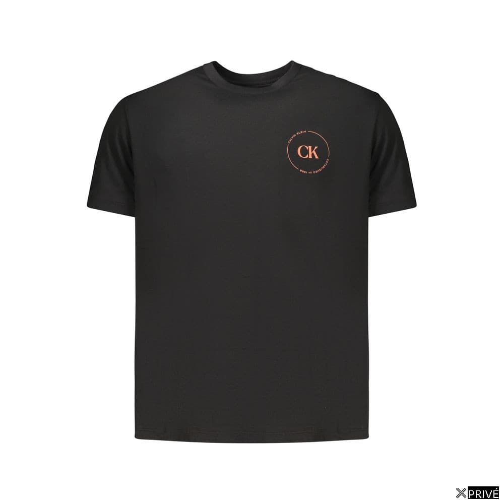 T-shirt noir en Coton — 1