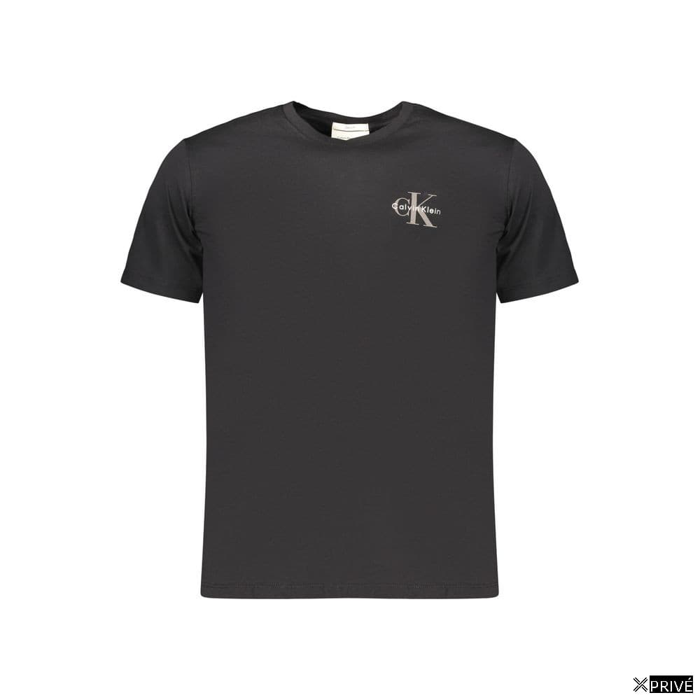 T-shirt noir en Coton — 1