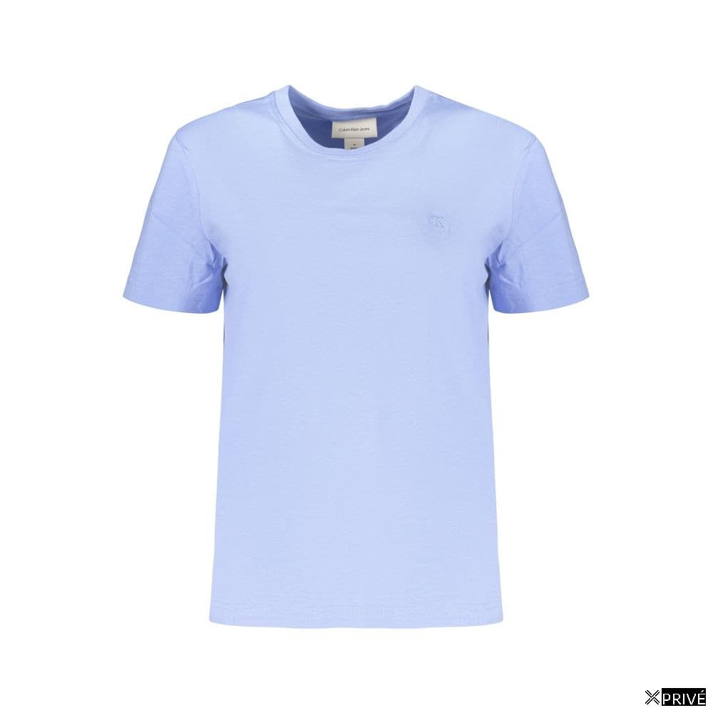 Azure Cotton Women's T-Shirt — 1