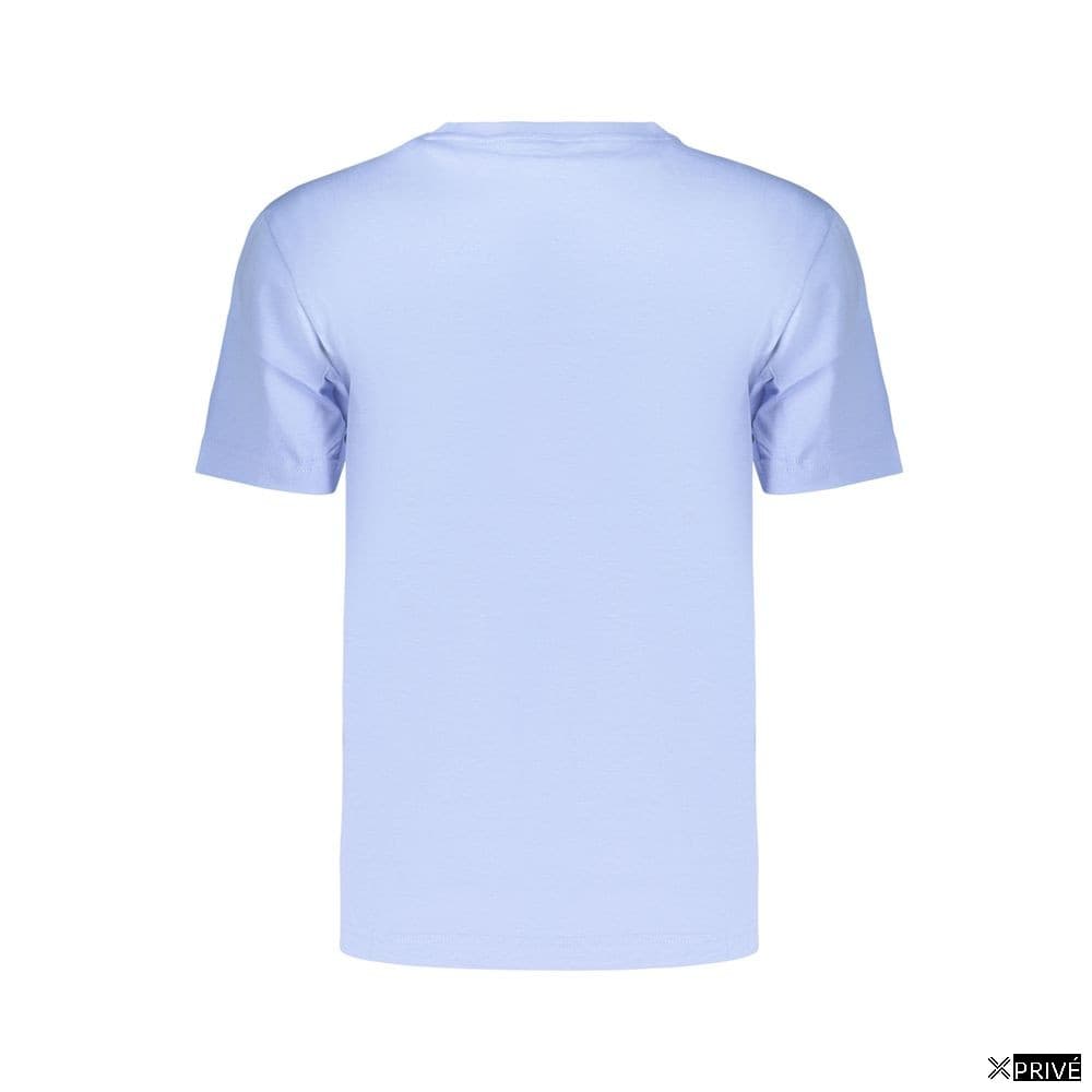 Azure Cotton Women's T-Shirt — 2