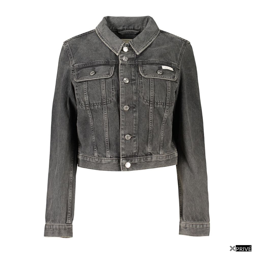 Veste noire en Coton — 1