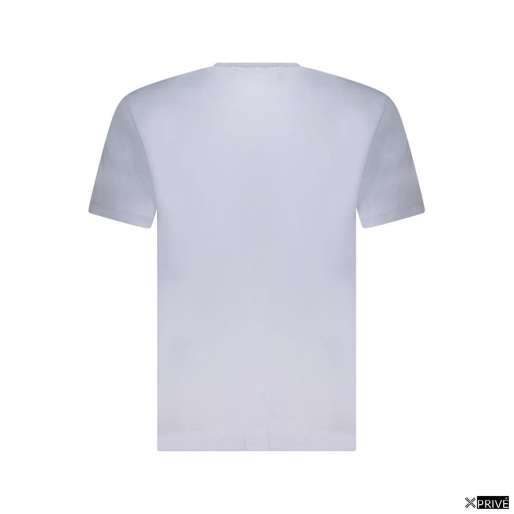 T-shirt bleu en Coton — 2