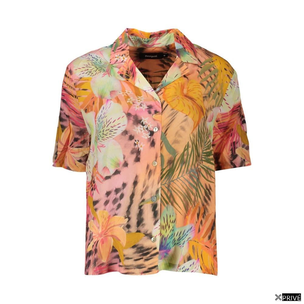 Chemise orange en Viscose — 1