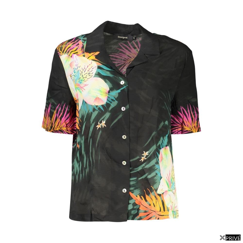 Chemise noire en Viscose — 1