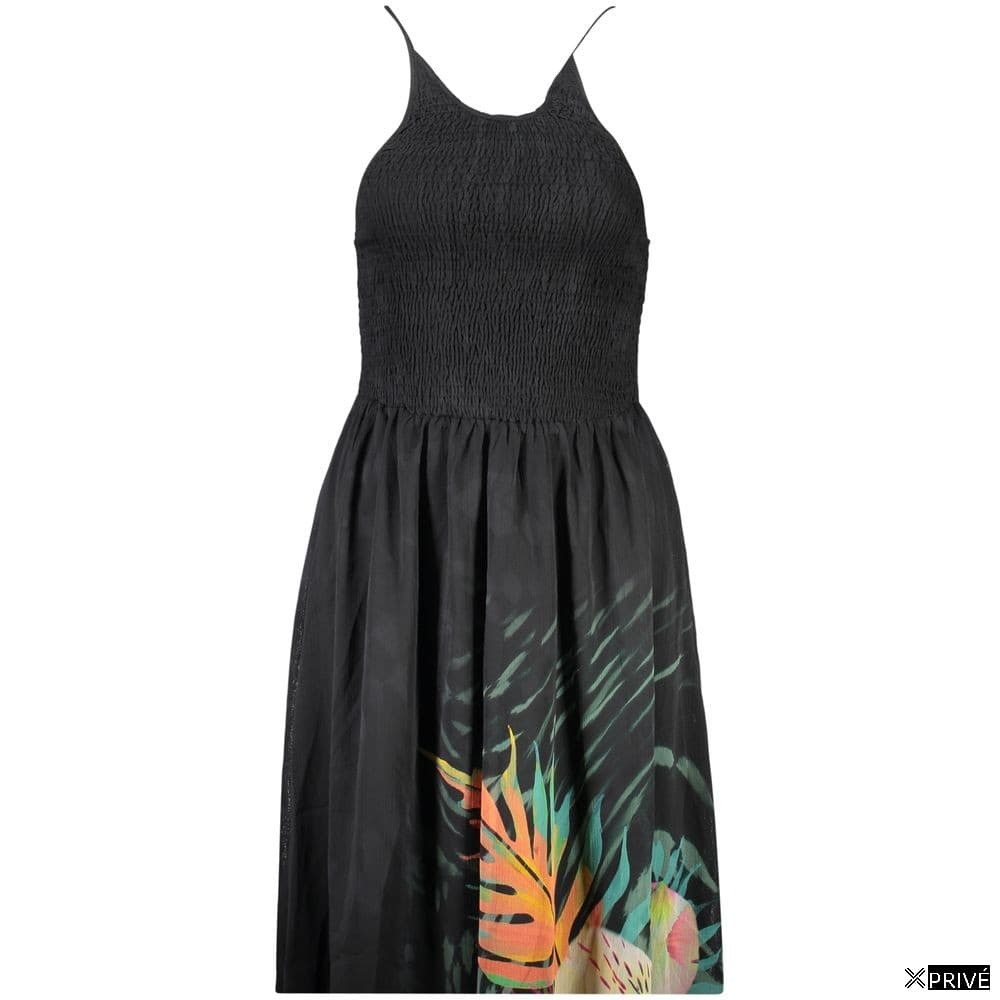 Robe noire en Polyester — 1