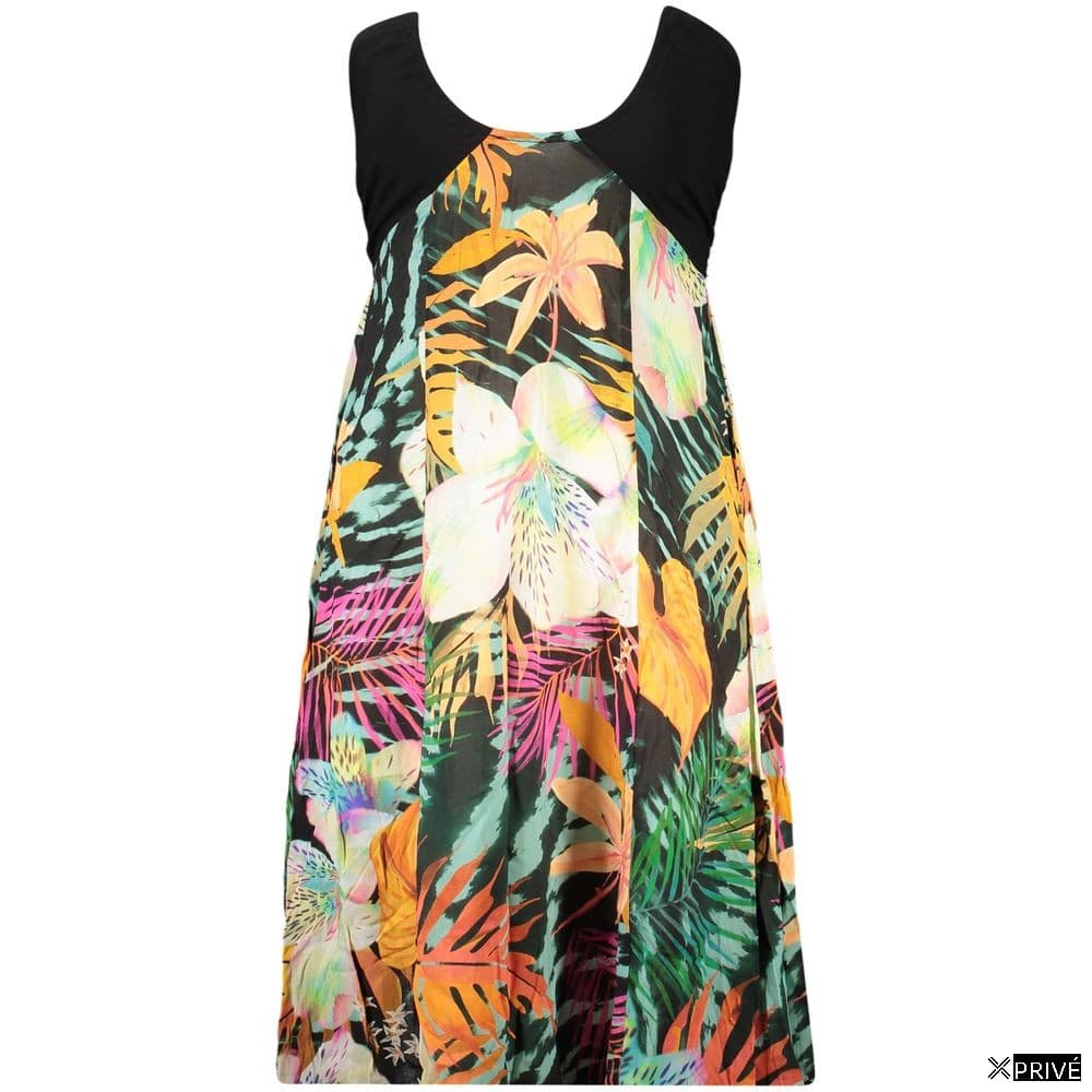 Robe noire en Viscose — 1