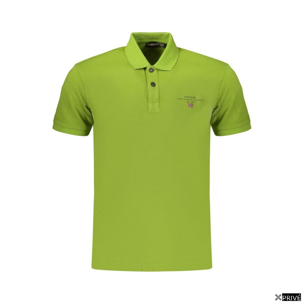 Polo vert en Coton — 1