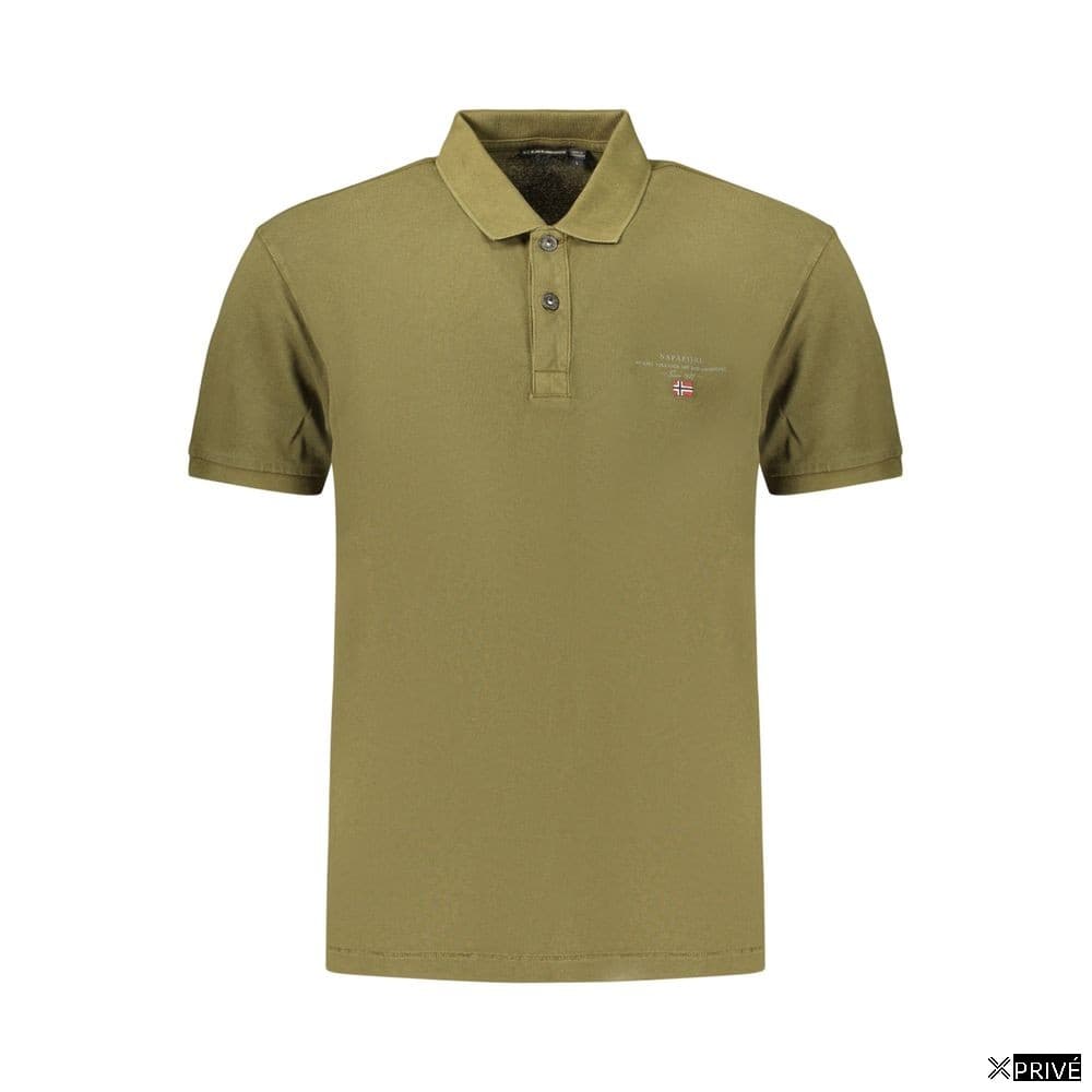 Polo vert en Coton — 1
