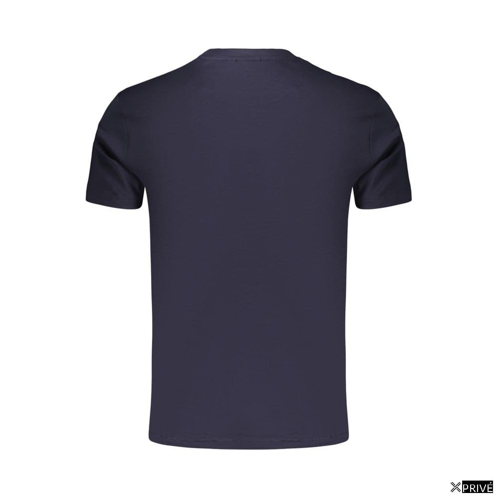 T-shirt bleu en Coton — 2