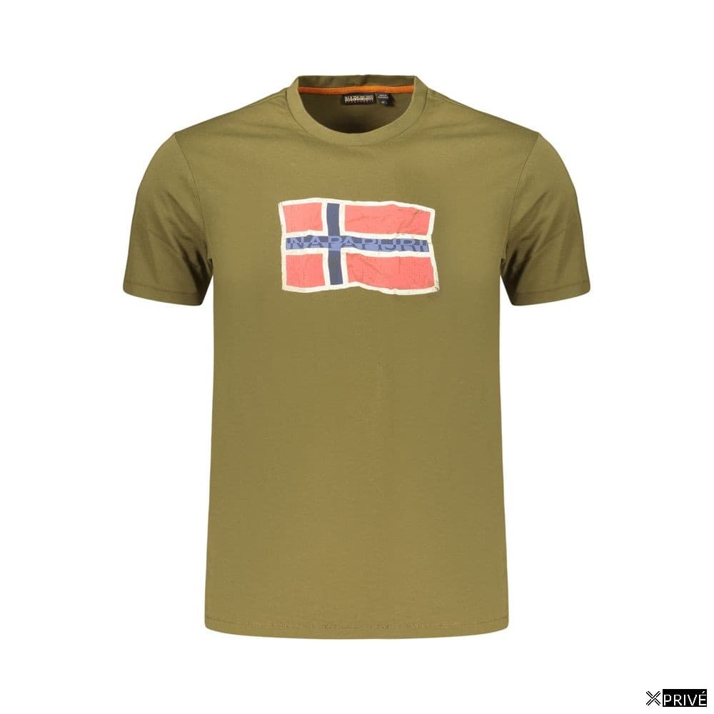 T-shirt vert en Coton — 1