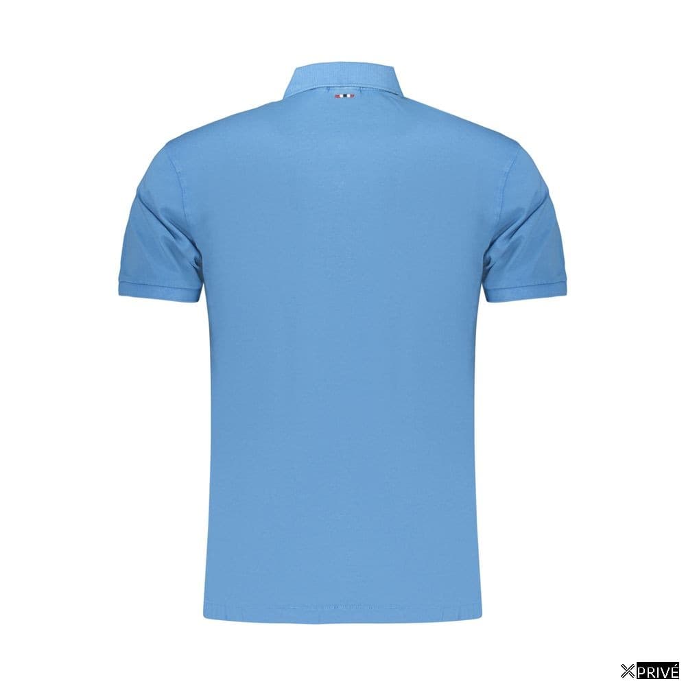 Polo bleu en Coton — 2