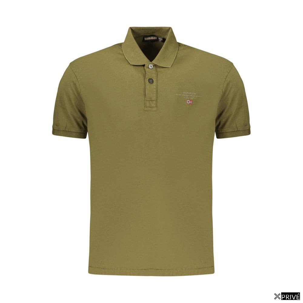 Polo vert en Coton — 1