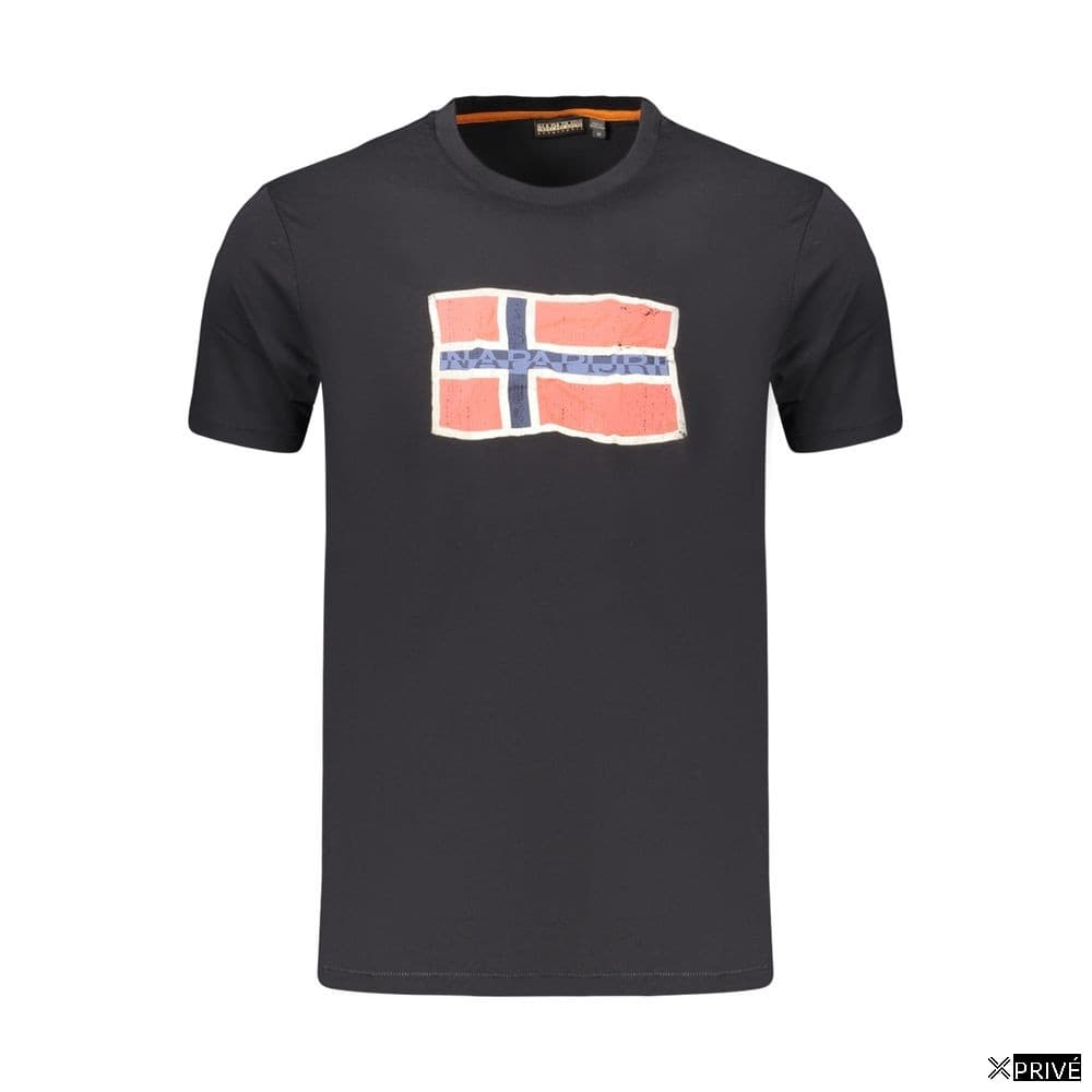 T-shirt noir en Coton — 1