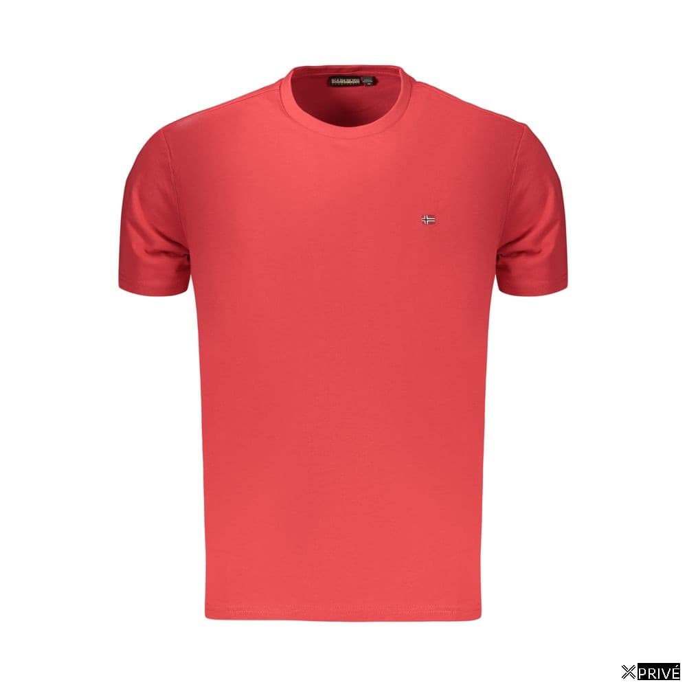T-shirt rouge en Coton